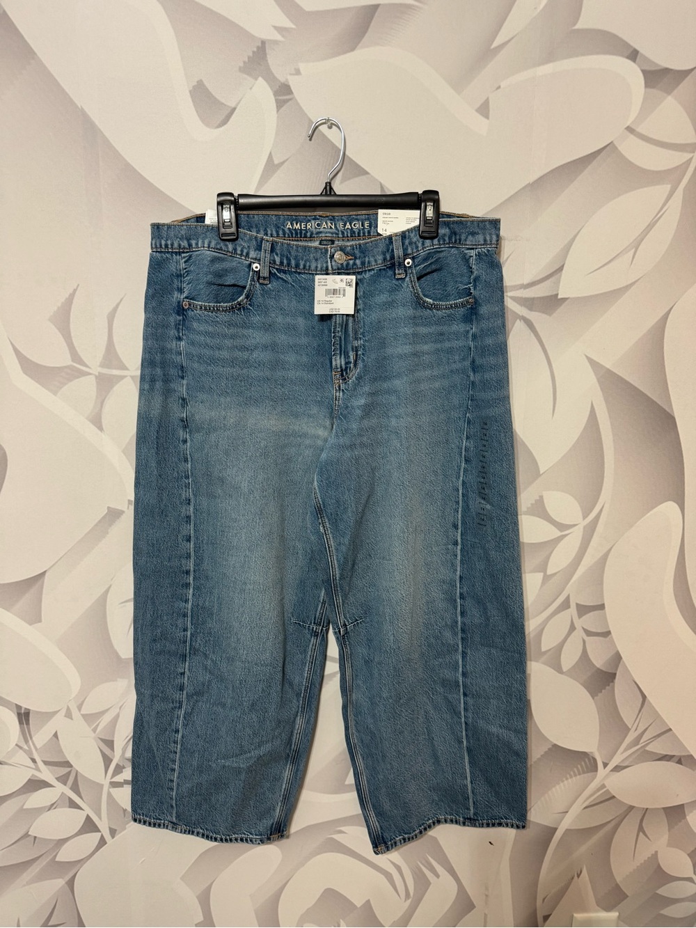 NWT American Eagle Dreamy Drape Barrel Size 14 - Picture 4 of 8
